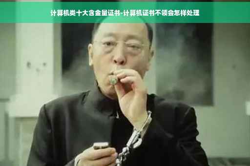 计算机类十大含金量证书-计算机证书不领会怎样处理