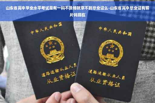 山东省高中学业水平考试是有一科不及格就拿不到毕业证么-山东省高中毕业证有照片吗现在