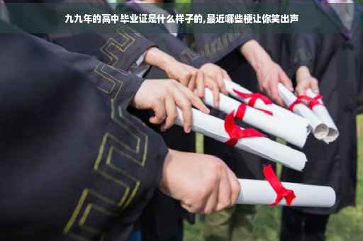 九九年的高中毕业证是什么样子的,最近哪些梗让你笑出声