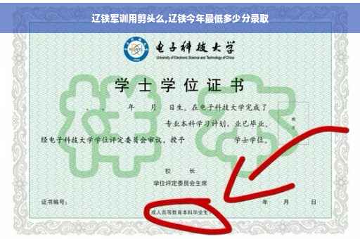 辽铁军训用剪头么,辽铁今年最低多少分录取