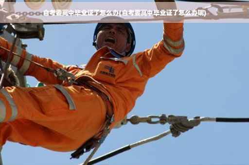 自考要高中毕业证了怎么办(自考要高中毕业证了怎么办呢)