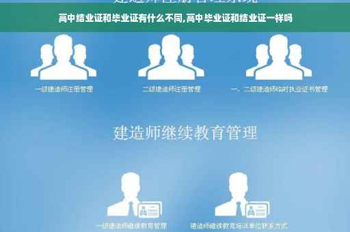 高中结业证和毕业证有什么不同,高中毕业证和结业证一样吗