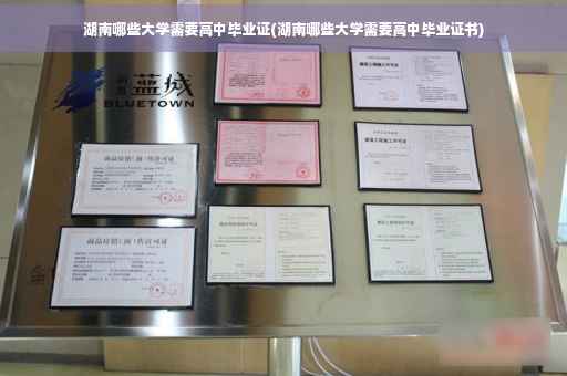 湖南哪些大学需要高中毕业证(湖南哪些大学需要高中毕业证书)