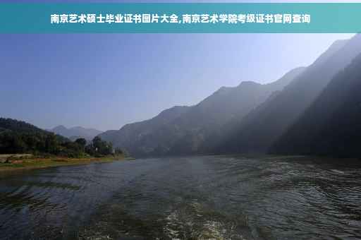 南京艺术硕士毕业证书图片大全,南京艺术学院考级证书官网查询