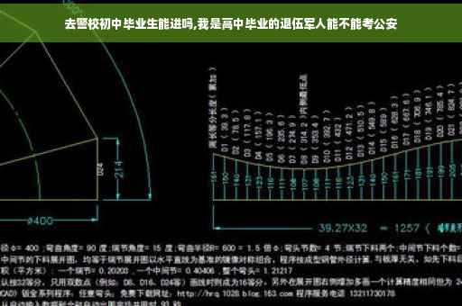 去警校初中毕业生能进吗,我是高中毕业的退伍军人能不能考公安
