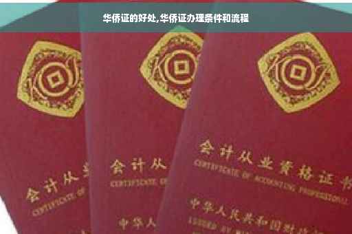 华侨证的好处,华侨证办理条件和流程
