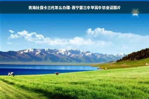 青海社保卡三代怎么办理-西宁第三中学高中毕业证图片