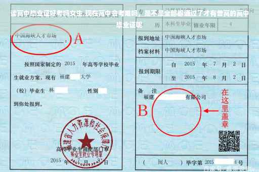 读高中毕业证好考吗女生,现在高中会考难吗，是不是全部都通过了才有普高的高中毕业证呢