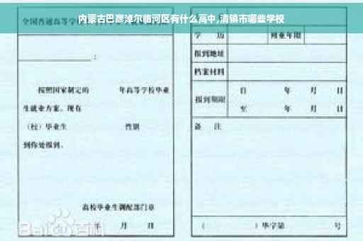 内蒙古巴彦淖尔临河区有什么高中,清镇市哪些学校