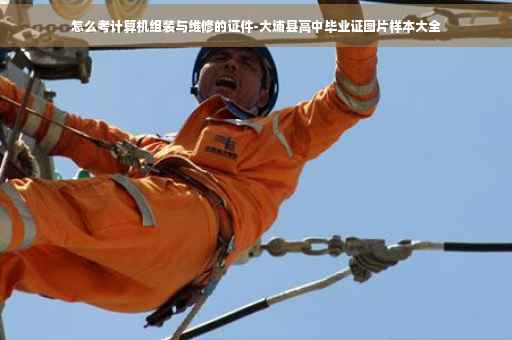 怎么考计算机组装与维修的证件-大埔县高中毕业证图片样本大全
