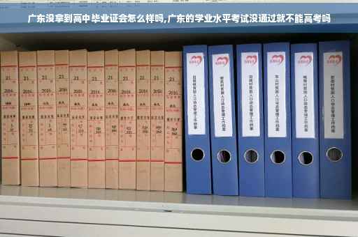广东没拿到高中毕业证会怎么样吗,广东的学业水平考试没通过就不能高考吗