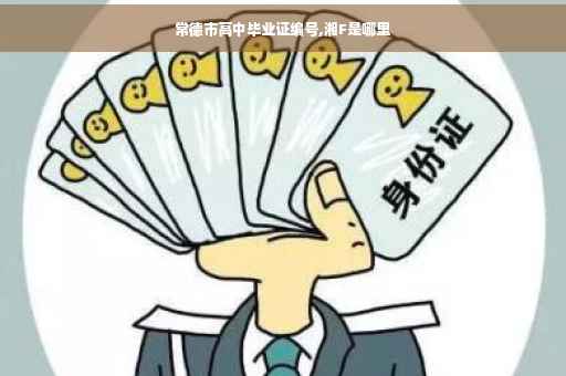 常德市高中毕业证编号,湘F是哪里