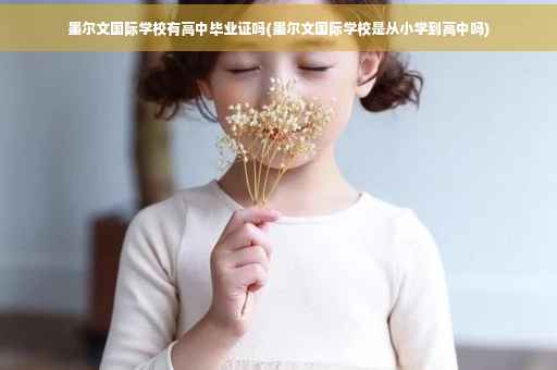 墨尔文国际学校有高中毕业证吗(墨尔文国际学校是从小学到高中吗)