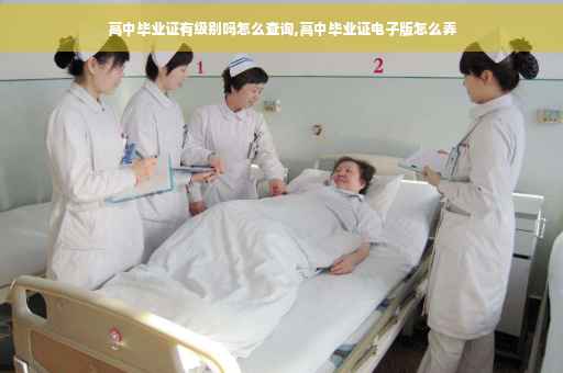 高中毕业证有级别吗怎么查询,高中毕业证电子版怎么弄