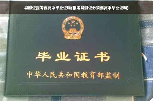 导游证报考要高中毕业证吗(报考导游证必须要高中毕业证吗)