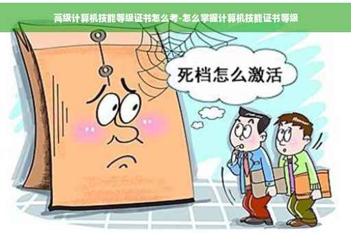 高级计算机技能等级证书怎么考-怎么掌握计算机技能证书等级