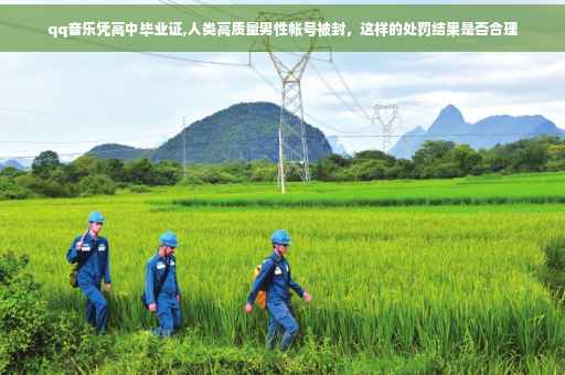 qq音乐凭高中毕业证,人类高质量男性帐号被封，这样的处罚结果是否合理