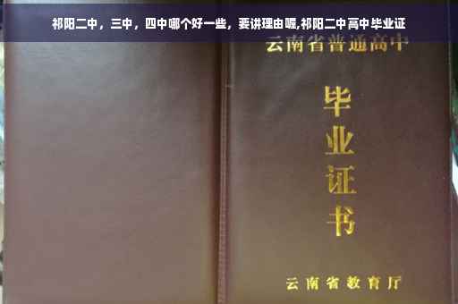 祁阳二中，三中，四中哪个好一些，要讲理由喔,祁阳二中高中毕业证
