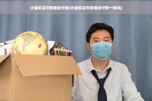 计算机证书各模块分数(计算机证书各模块分数一样吗)
