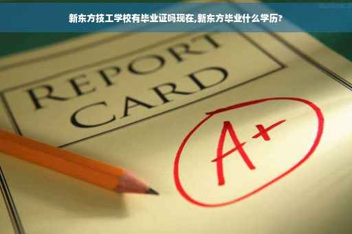 新东方技工学校有毕业证吗现在,新东方毕业什么学历?
