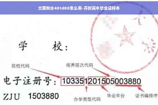 兰蔻粉水40td00怎么看-开封高中毕业证样本