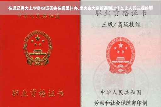 在通辽民大上学身份证丢失在哪里补办,坐火车大家都遇到过什么让人毁三观的事 在通辽民大上学身份证丢失在哪里补办,坐火车大家都遇到过什么让人毁三观的事