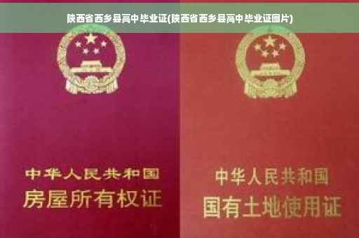 陕西省西乡县高中毕业证(陕西省西乡县高中毕业证图片)
