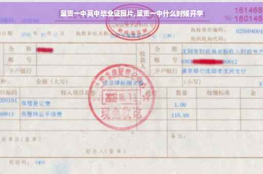 呈贡一中高中毕业证图片,呈贡一中什么时候开学