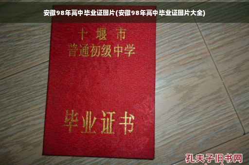 安徽98年高中毕业证图片(安徽98年高中毕业证图片大全)