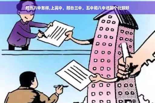 邢台八中怎样,上高中，邢台三中，五中和八中选那个比较好