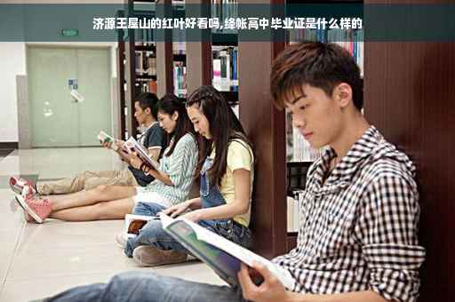 济源王屋山的红叶好看吗,绛帐高中毕业证是什么样的