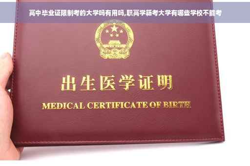 高中毕业证限制考的大学吗有用吗,职高学籍考大学有哪些学校不能考