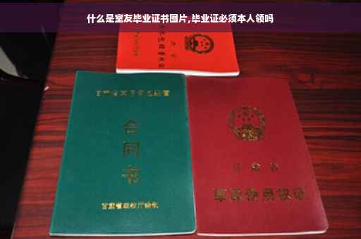 什么是室友毕业证书图片,毕业证必须本人领吗