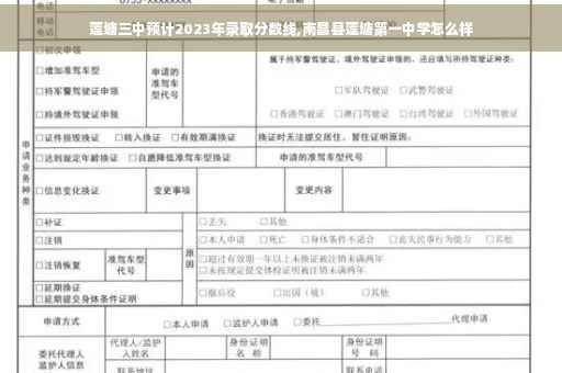 莲塘三中预计2023年录取分数线,南昌县莲塘第一中学怎么样