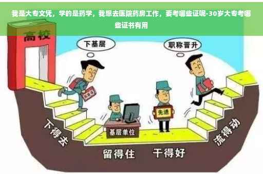 我是大专文凭，学的是药学，我想去医院药房工作，要考哪些证呢-30岁大专考哪些证书有用