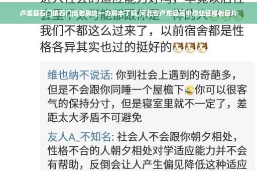 卢龙县石门镇石门街老房统一办房本了吗,河北省卢龙县高中毕业证模板图片