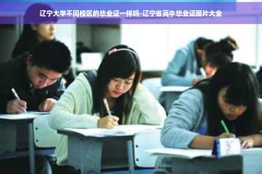 辽宁大学不同校区的毕业证一样吗-辽宁省高中毕业证图片大全