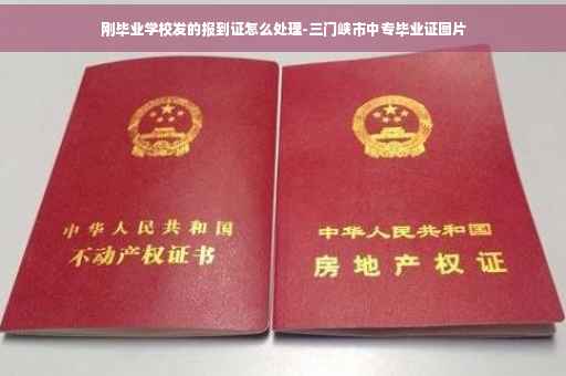 刚毕业学校发的报到证怎么处理-三门峡市中专毕业证图片