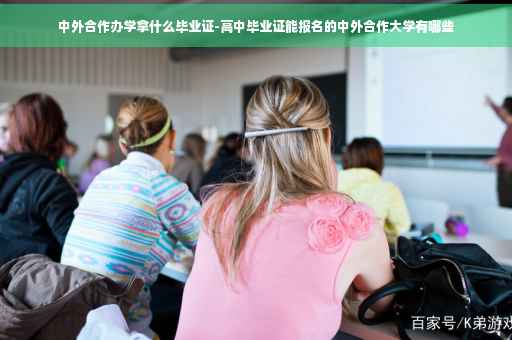 中外合作办学拿什么毕业证-高中毕业证能报名的中外合作大学有哪些