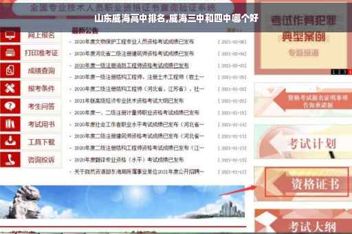 山东威海高中排名,威海三中和四中哪个好