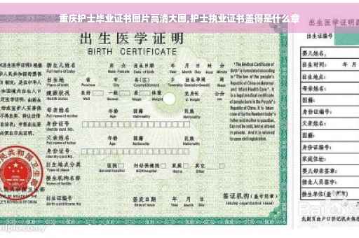 重庆护士毕业证书图片高清大图,护士执业证书盖得是什么章