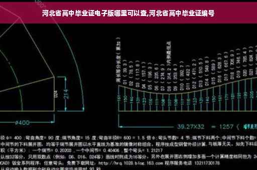 河北省高中毕业证电子版哪里可以查,河北省高中毕业证编号