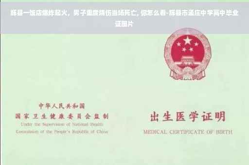 辉县一饭店爆炸起火，男子重度烧伤当场死亡, 你怎么看-辉县市孟庄中学高中毕业证图片