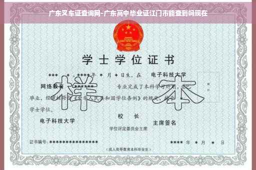 广东叉车证查询网-广东高中毕业证江门市能查到吗现在