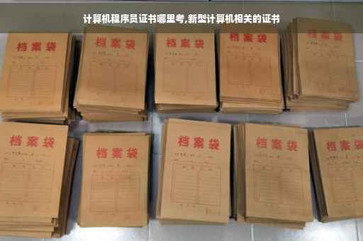 计算机程序员证书哪里考,新型计算机相关的证书