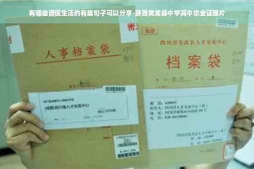 有哪些调侃生活的有趣句子可以分享-陕西黄龙县中学高中毕业证图片