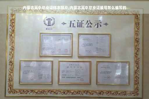 内蒙古高中毕业证样本图片,内蒙古高中毕业证编号怎么编写的