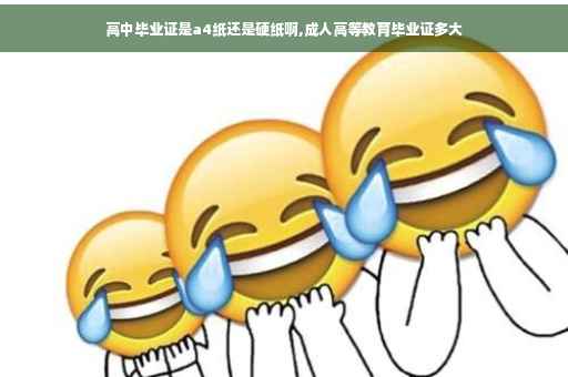 高中毕业证是a4纸还是硬纸啊,成人高等教育毕业证多大