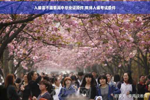 入编需不需要高中毕业证原件,教师入编考试条件