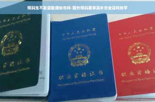 预科生不发录取通知书吗-国外预科要拿高中毕业证吗知乎